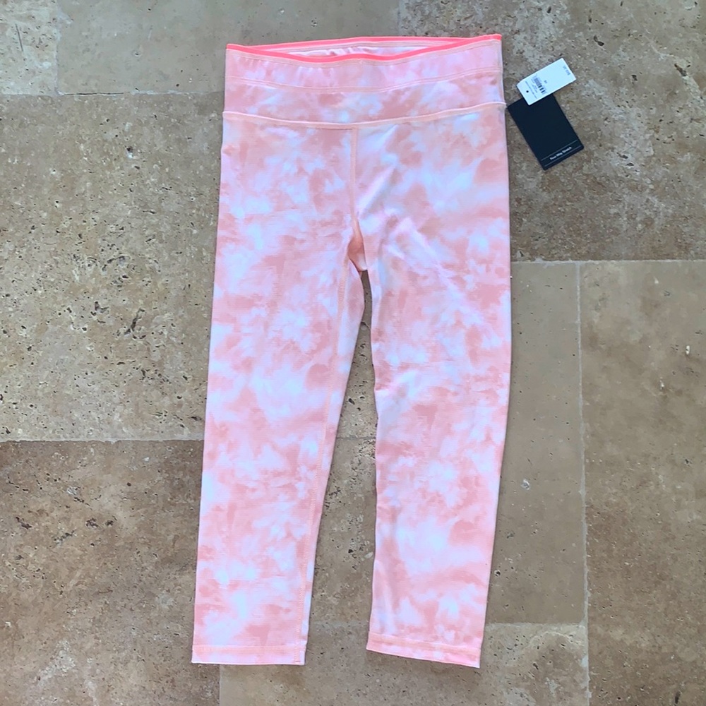 Gap Fit Eclipse Leggings light tie dye pink